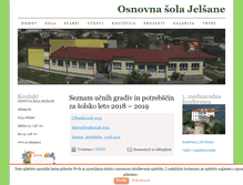 Tablet Screenshot of os-jelsane.si